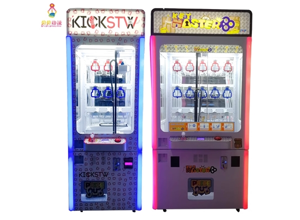 新款幸运钥匙礼品机推鞋机自动售卖机推推乐key master投币推杆机